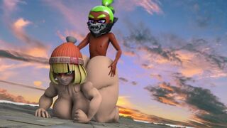 Inkling Boy fucks Min Min in Super Smash Brothers