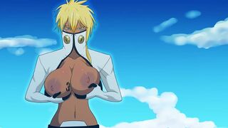 Harribel show's her massive tits