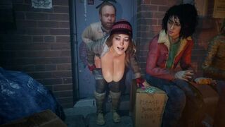 Lester helps feed some of the homeless population of Los Santos. [Yellowbea]