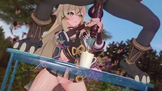 Kirara Is Milking Hilichurl And Being Fucked [Myimyumimi]