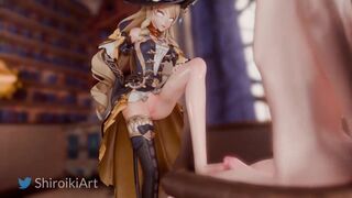 Navia Punishing The Traveler - ShiroikiAr