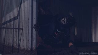 Ghost Gets Fucked By Mysterious Monster