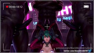 [BlackBirdNSFW, Blacked Version] Kiriko at the Club