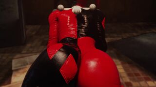 [Kishi3D] Harley twerking on the floor
