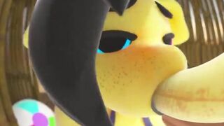 "Our vacation JUST started and  ItzspeckyNsfw is ALREADY having fun! 0w0" [DCD]