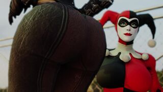 [Kishi3D] Harley and Talia's big booty