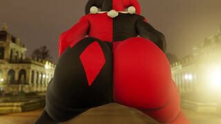 [Kishi3D] Fat ass Harley twerk