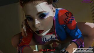 Harley rides a good boy