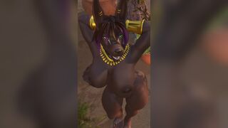 Anubian Jackal Dance V1 - Xpray