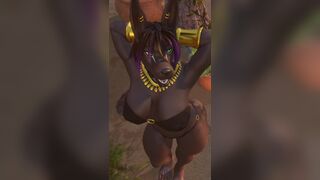 Anubian Jackal Dance V2 - Xpray