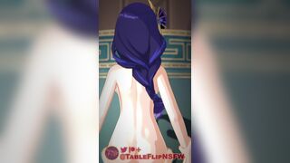 Raiden Shogun Anal [TableFlipNSFW]