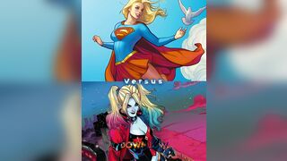 Supergirl vs Harley Quinn | WISexier