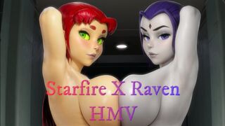 Starfire X Raven - HMV