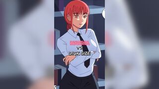 Makima vs Dick Size [Video request] WIS