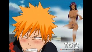 Yoruichi showing off in front of Ichigo [WedgieComics]