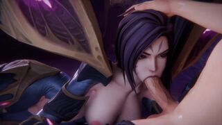 Kai'sa blowjob and doggy.