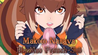 Makoto Nanaya Blazblue [Amplected] [FRENCH-SUB]