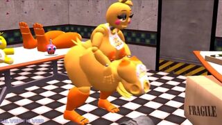 Chica has some self pleasure