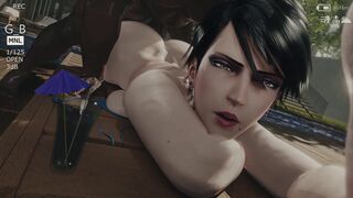 Bayonetta's Poolside BBC [4K][GeneralButch]