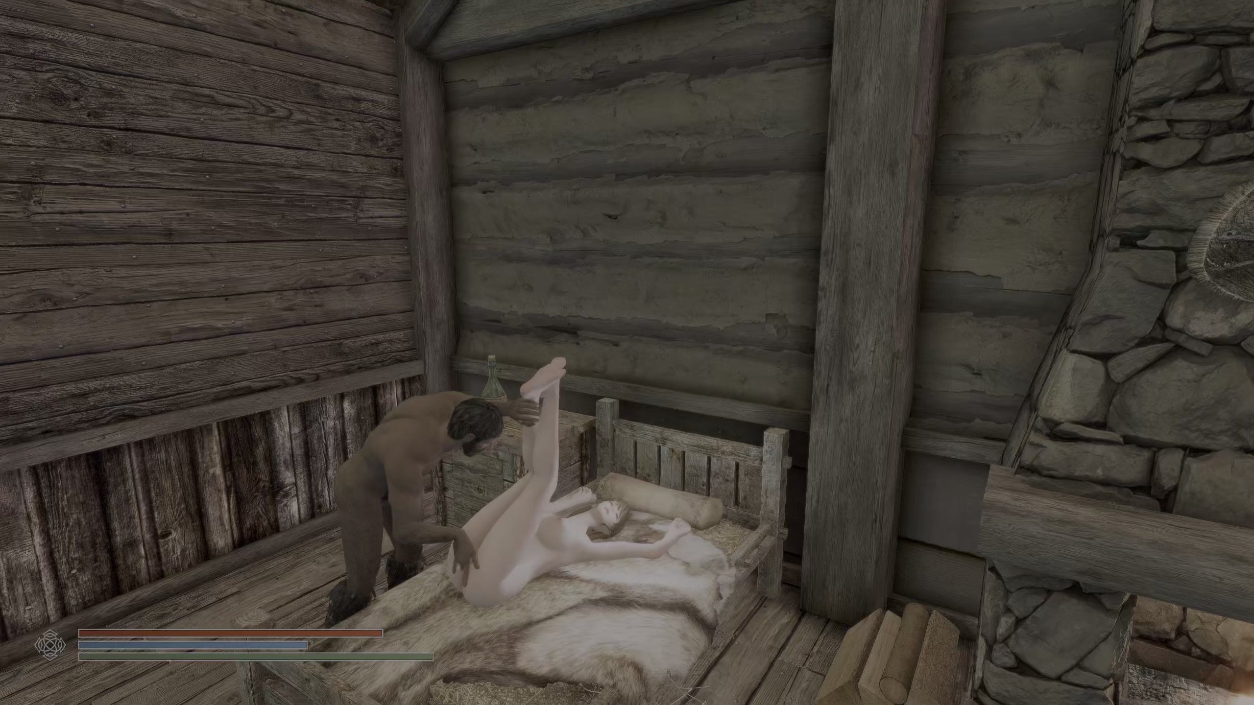 Skyrim Dogma Attack The Asleep Girl