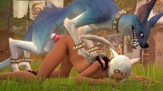 Y'shtola fucked by Direwolf [DevilsCry]