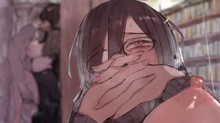 fuck in libary - Fan Manga Animation