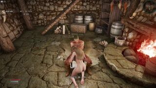 [skyrim dogma]sex on chair