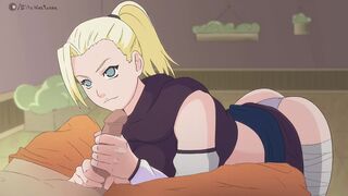 Ino beating natuto's meat