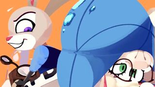 Bellwether goes on a BUMpy ride with Judy.