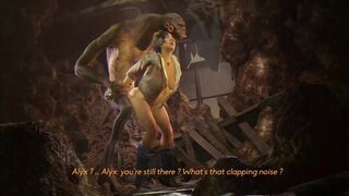 Alyx and Vortigaunt from sex