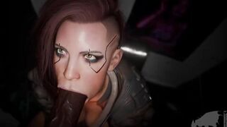 V gets some Night City BBC. [Regina3D]