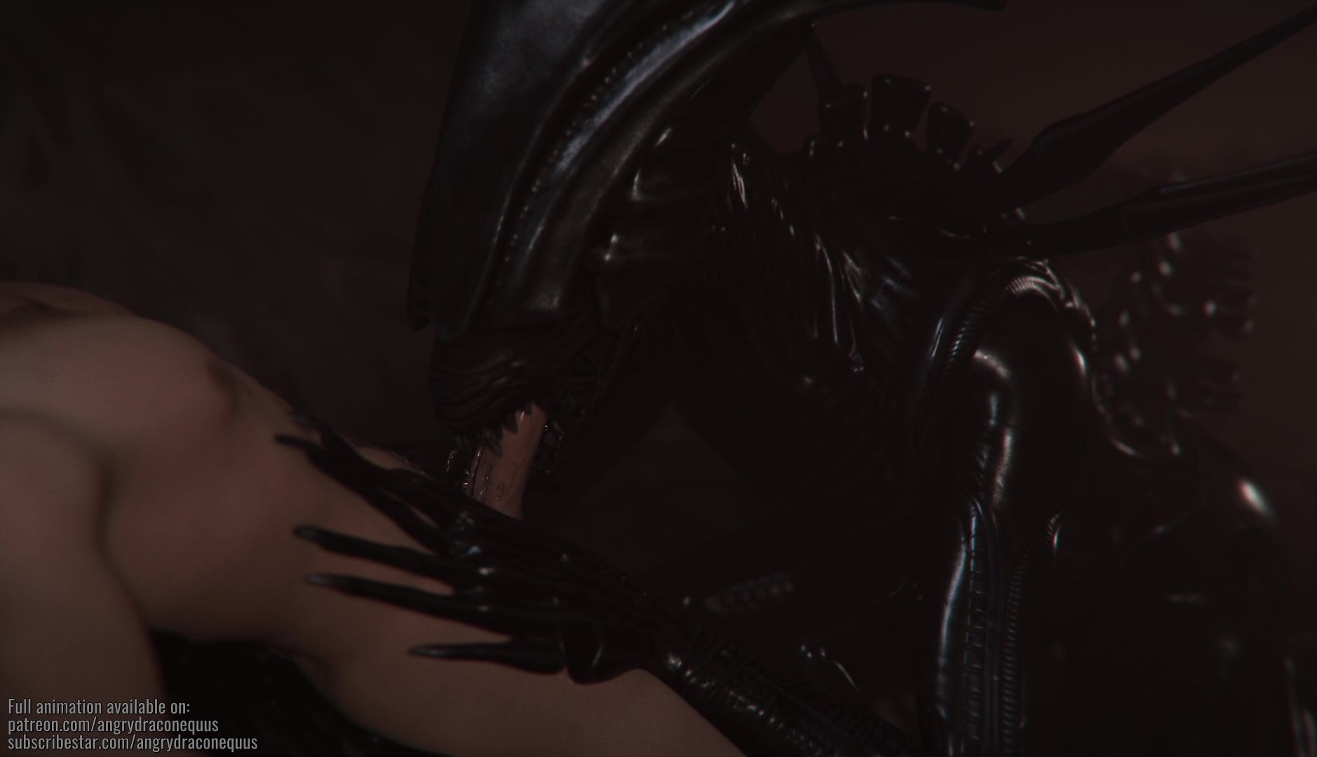 Alien Xenomorph Female Sex - Xenomorph Blowjob - Angry Draconequus