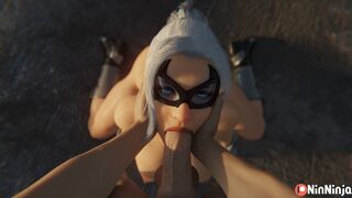 Black Cat Blowjob [NinNinja]