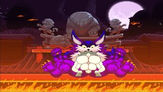 MUGEN - Jaya The Rabbit Breeds Big The (Daddy) Cat