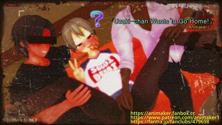 「Uzaki-chan Wants to Go Home! 1+2」