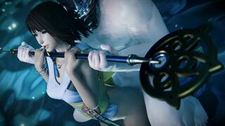 Yuna Summoner on knees sound