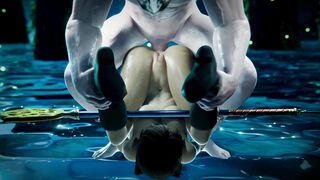 Yuna anal Piledriver sound