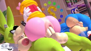 Surge Smashing Onahole Amy