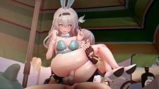 『HSR』 (Bunny) Firefly x Caelus (Suhe)