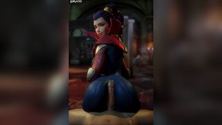 Vayne butt-job POV (MyH3D)