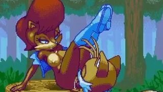 Tails licking Aunt Sally [bullniku]