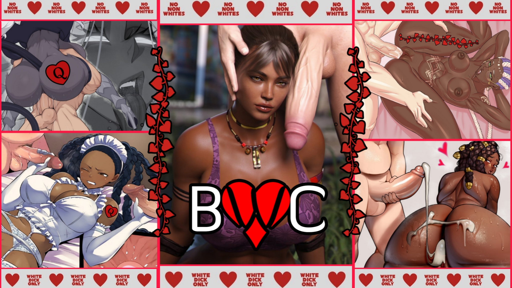 Black Waifus prefer BWC PMVHMV ♥️ [BLEACHED] ♥️