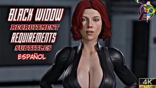 [SUB-ESP] Requisitos de contratación de la Viuda Negra + Voz AI (en inglés) [Redmoa][
