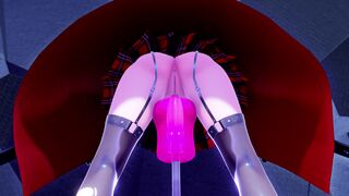 Stuck in a Wall Sensory Deprived Chloe (Futanari) [ブラン]