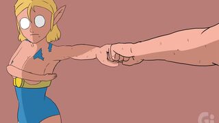 PEACH VS ZELDA (PARODY)