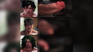 "DRAGON BALL Z" Penis Chart