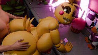 OatmealPecheneg - Toy Chica in the Glamrock Chica's greenroom