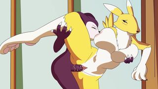 Impmon and Renamon