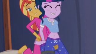 Mistress Sunset Shimmer makes Twilight Sparkles her slave!