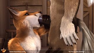 Fox In The Stable (Taurin Fox) 4K Upscaled